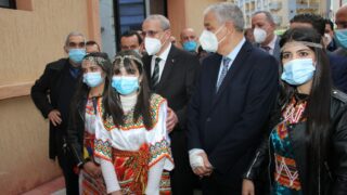 Visite du ministre de lenseignement superieur et de la recherche scientifique pr Abdelbaki BENZIANE a luniversite Abderrahman M 124