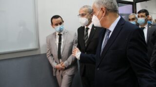 Visite du ministre de lenseignement superieur et de la recherche scientifique pr Abdelbaki BENZIANE a luniversite Abderrahman M 127