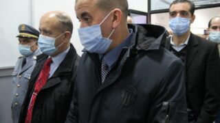 Visite du ministre de lenseignement superieur et de la recherche scientifique pr Abdelbaki BENZIANE a luniversite Abderrahman M 129