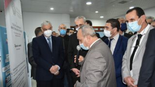 Visite du ministre de lenseignement superieur et de la recherche scientifique pr Abdelbaki BENZIANE a luniversite Abderrahman M 13 1