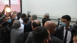 Visite du ministre de lenseignement superieur et de la recherche scientifique pr Abdelbaki BENZIANE a luniversite Abderrahman M 131 1