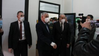 Visite du ministre de lenseignement superieur et de la recherche scientifique pr Abdelbaki BENZIANE a luniversite Abderrahman M 135