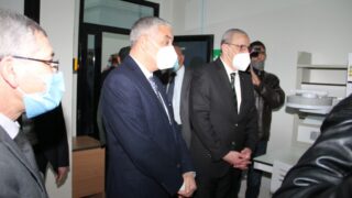 Visite du ministre de lenseignement superieur et de la recherche scientifique pr Abdelbaki BENZIANE a luniversite Abderrahman M 136