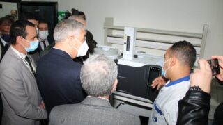 Visite du ministre de lenseignement superieur et de la recherche scientifique pr Abdelbaki BENZIANE a luniversite Abderrahman M 138