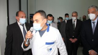 Visite du ministre de lenseignement superieur et de la recherche scientifique pr Abdelbaki BENZIANE a luniversite Abderrahman M 139