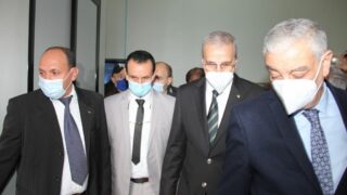 Visite du ministre de lenseignement superieur et de la recherche scientifique pr Abdelbaki BENZIANE a luniversite Abderrahman M 140