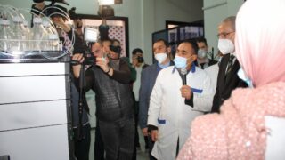 Visite du ministre de lenseignement superieur et de la recherche scientifique pr Abdelbaki BENZIANE a luniversite Abderrahman M 142