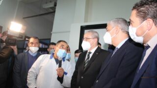 Visite du ministre de lenseignement superieur et de la recherche scientifique pr Abdelbaki BENZIANE a luniversite Abderrahman M 143 1