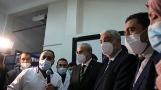 Visite du ministre de lenseignement superieur et de la recherche scientifique pr Abdelbaki BENZIANE a luniversite Abderrahman M 144