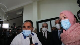 Visite du ministre de lenseignement superieur et de la recherche scientifique pr Abdelbaki BENZIANE a luniversite Abderrahman M 146