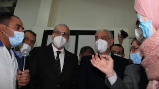 Visite du ministre de lenseignement superieur et de la recherche scientifique pr Abdelbaki BENZIANE a luniversite Abderrahman M 147