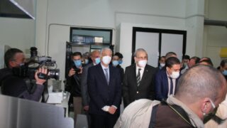 Visite du ministre de lenseignement superieur et de la recherche scientifique pr Abdelbaki BENZIANE a luniversite Abderrahman M 149 1