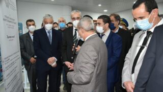 Visite du ministre de lenseignement superieur et de la recherche scientifique pr Abdelbaki BENZIANE a luniversite Abderrahman M 15 1