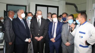 Visite du ministre de lenseignement superieur et de la recherche scientifique pr Abdelbaki BENZIANE a luniversite Abderrahman M 150 1