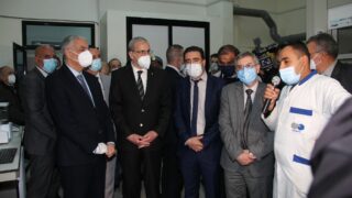 Visite du ministre de lenseignement superieur et de la recherche scientifique pr Abdelbaki BENZIANE a luniversite Abderrahman M 151