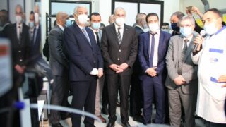 Visite du ministre de lenseignement superieur et de la recherche scientifique pr Abdelbaki BENZIANE a luniversite Abderrahman M 153
