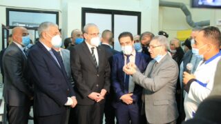 Visite du ministre de lenseignement superieur et de la recherche scientifique pr Abdelbaki BENZIANE a luniversite Abderrahman M 155