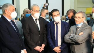 Visite du ministre de lenseignement superieur et de la recherche scientifique pr Abdelbaki BENZIANE a luniversite Abderrahman M 156