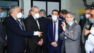 Visite du ministre de lenseignement superieur et de la recherche scientifique pr Abdelbaki BENZIANE a luniversite Abderrahman M 157
