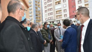 Visite du ministre de lenseignement superieur et de la recherche scientifique pr Abdelbaki BENZIANE a luniversite Abderrahman M 16 1