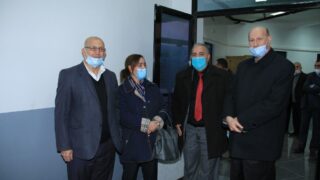 Visite du ministre de lenseignement superieur et de la recherche scientifique pr Abdelbaki BENZIANE a luniversite Abderrahman M 160 1