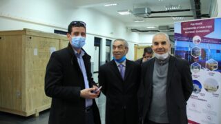 Visite du ministre de lenseignement superieur et de la recherche scientifique pr Abdelbaki BENZIANE a luniversite Abderrahman M 161 1