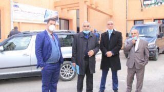 Visite du ministre de lenseignement superieur et de la recherche scientifique pr Abdelbaki BENZIANE a luniversite Abderrahman M 166