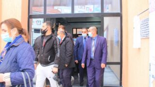 Visite du ministre de lenseignement superieur et de la recherche scientifique pr Abdelbaki BENZIANE a luniversite Abderrahman M 168