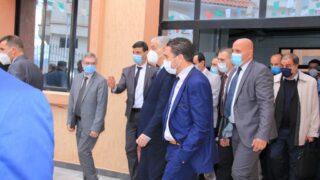 Visite du ministre de lenseignement superieur et de la recherche scientifique pr Abdelbaki BENZIANE a luniversite Abderrahman M 171