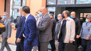 Visite du ministre de lenseignement superieur et de la recherche scientifique pr Abdelbaki BENZIANE a luniversite Abderrahman M 172