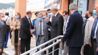 Visite du ministre de lenseignement superieur et de la recherche scientifique pr Abdelbaki BENZIANE a luniversite Abderrahman M 173 1