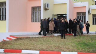 Visite du ministre de lenseignement superieur et de la recherche scientifique pr Abdelbaki BENZIANE a luniversite Abderrahman M 176 1