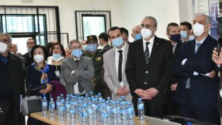 Visite du ministre de lenseignement superieur et de la recherche scientifique pr Abdelbaki BENZIANE a luniversite Abderrahman M 18 1