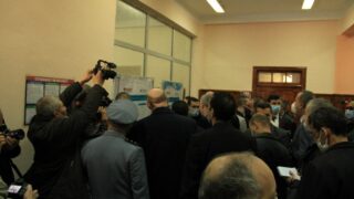 Visite du ministre de lenseignement superieur et de la recherche scientifique pr Abdelbaki BENZIANE a luniversite Abderrahman M 180