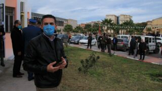 Visite du ministre de lenseignement superieur et de la recherche scientifique pr Abdelbaki BENZIANE a luniversite Abderrahman M 181 1