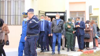 Visite du ministre de lenseignement superieur et de la recherche scientifique pr Abdelbaki BENZIANE a luniversite Abderrahman M 183 1