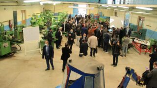 Visite du ministre de lenseignement superieur et de la recherche scientifique pr Abdelbaki BENZIANE a luniversite Abderrahman M 189