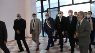 Visite du ministre de lenseignement superieur et de la recherche scientifique pr Abdelbaki BENZIANE a luniversite Abderrahman M 215 1