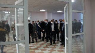 Visite du ministre de lenseignement superieur et de la recherche scientifique pr Abdelbaki BENZIANE a luniversite Abderrahman M 216