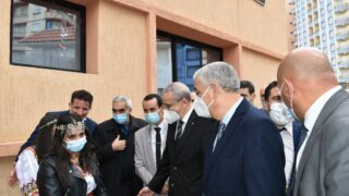 Visite du ministre de lenseignement superieur et de la recherche scientifique pr Abdelbaki BENZIANE a luniversite Abderrahman M 22 1