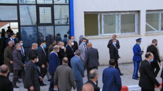 Visite du ministre de lenseignement superieur et de la recherche scientifique pr Abdelbaki BENZIANE a luniversite Abderrahman M 224