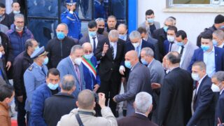 Visite du ministre de lenseignement superieur et de la recherche scientifique pr Abdelbaki BENZIANE a luniversite Abderrahman M 226