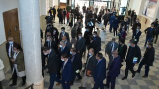 Visite du ministre de lenseignement superieur et de la recherche scientifique pr Abdelbaki BENZIANE a luniversite Abderrahman M 23 1