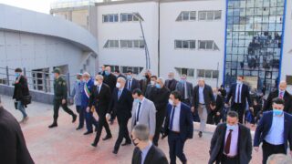 Visite du ministre de lenseignement superieur et de la recherche scientifique pr Abdelbaki BENZIANE a luniversite Abderrahman M 231