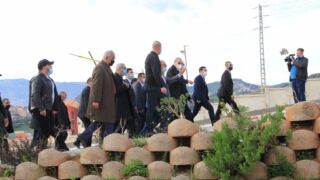 Visite du ministre de lenseignement superieur et de la recherche scientifique pr Abdelbaki BENZIANE a luniversite Abderrahman M 237