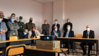 Visite du ministre de lenseignement superieur et de la recherche scientifique pr Abdelbaki BENZIANE a luniversite Abderrahman M 243