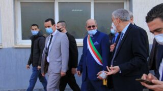 Visite du ministre de lenseignement superieur et de la recherche scientifique pr Abdelbaki BENZIANE a luniversite Abderrahman M 244