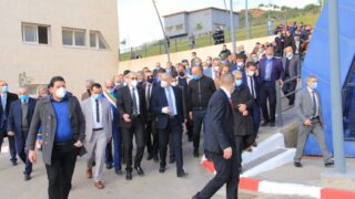 Visite du ministre de lenseignement superieur et de la recherche scientifique pr Abdelbaki BENZIANE a luniversite Abderrahman M 246