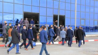 Visite du ministre de lenseignement superieur et de la recherche scientifique pr Abdelbaki BENZIANE a luniversite Abderrahman M 248