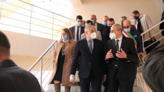 Visite du ministre de lenseignement superieur et de la recherche scientifique pr Abdelbaki BENZIANE a luniversite Abderrahman M 249